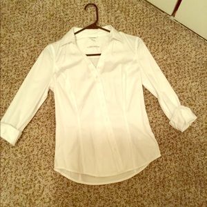 Calvin Klein white button down